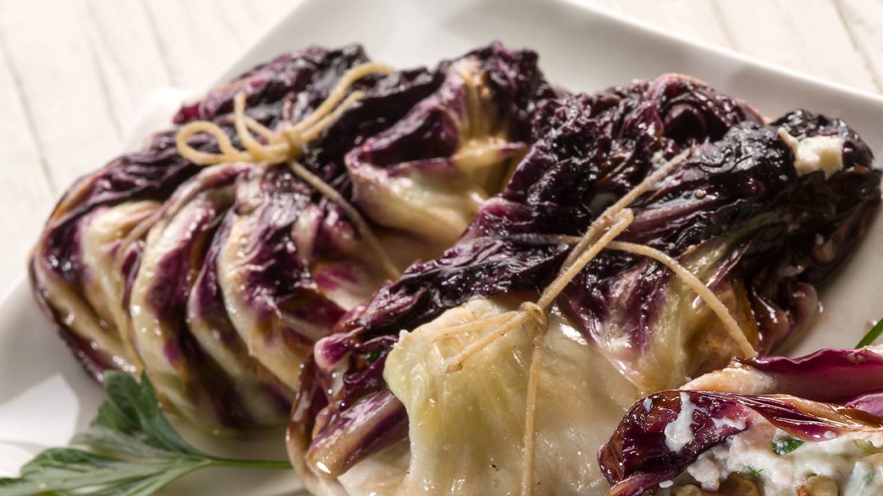 Radicchio in padella farcito