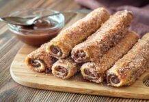 Rotolini con nutella senza burro | La golosità fatta “fine pasto” rotolini nutella ricetta FOTO ricettasprint