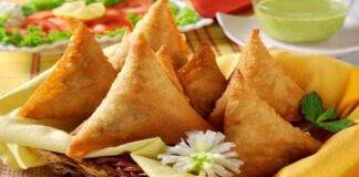 Samosa di sgombro patate e spezie