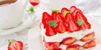 Tiramisù alle fragole ricetta