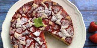 Torta di mele e fragole alla ricotta ricettasprint