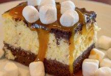Torta fredda al twix e vaniglia ricettasprint
