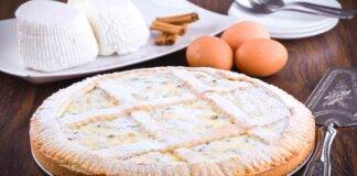 crostata di ricotta alla pastiera