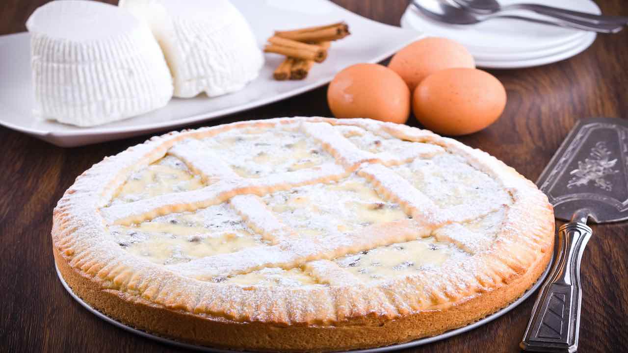 crostata di ricotta alla pastiera