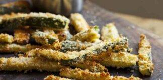 bastoncini zucchine croccanti ricetta FOTO ricettasprint