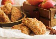 biscotti vegani mela ricetta FOTO ricettasprint
