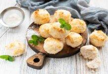 biscotti cocco no farina ricetta FOTO ricettasprint
