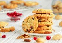 biscotti con mirtilli