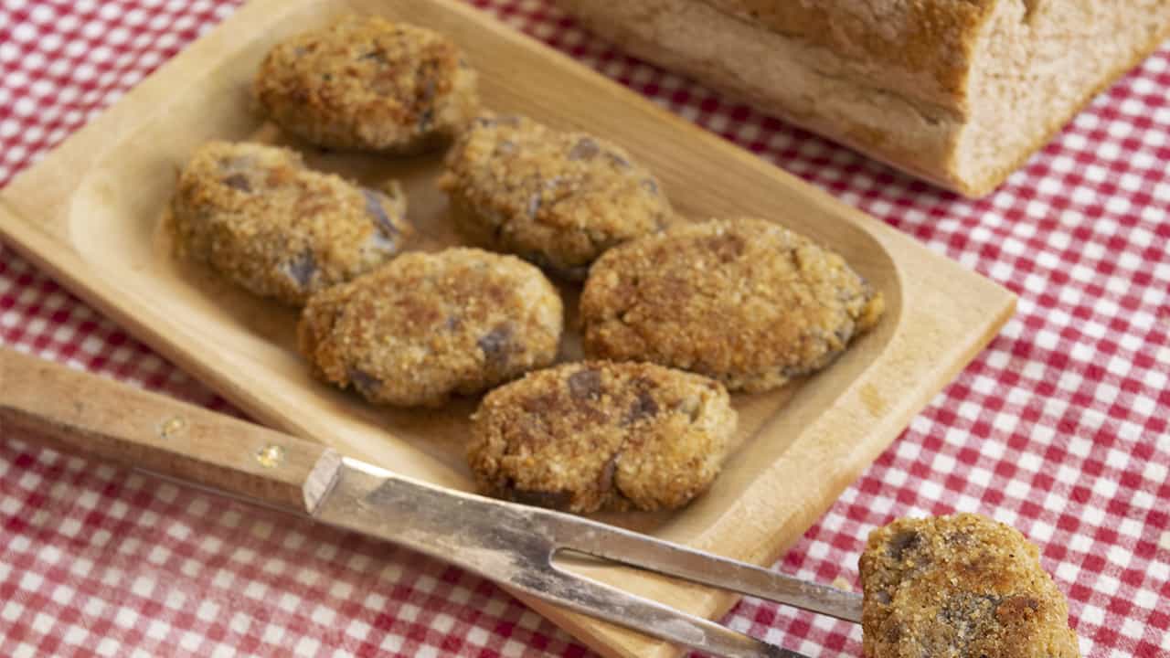 Crocchè di melanzane ripieni