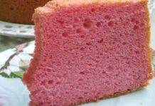 Chiffon cake vaniglia e fragole