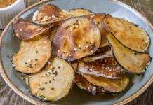 Chips di melanzane croccantissime ricettasprint