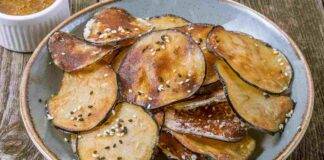 Chips di melanzane croccantissime ricettasprint