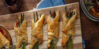 coni sfoglia asparagi ricetta FOTO ricettasprint