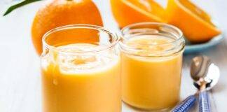 Dessert all'arancia senza lattosio