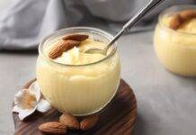 Crema pasticciera di mandorle, la ricetta senza lattosio dessert alle mandorle senza lattsio