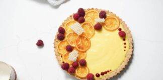 crostata doppio zabaione ricetta FOTO ricettasprint