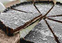 Crostata cioccolato cocco e vaniglia