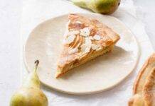 Crostata frangipane vaniglia e pera