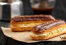 Eclair crema chantilly e nutella | dessert finger food in 20 minuti Eclair crema chantilly e nutella