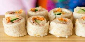 finto sushi pancarrè ricetta FOTO ricettasprint
