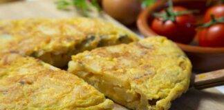 frittata forno patate scamorza ricetta FOTO ricettasprint