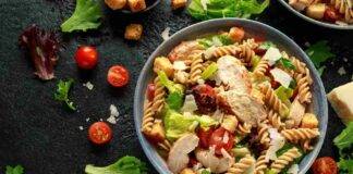 insalata pasta pollo ricetta FOTO ricettasprint
