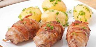 Carne avvolta nel bacon