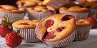 Muffin alle fragole