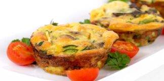 Muffin frittata con verdure