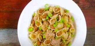 orecchiette fagioli tonno ricetta FOTO ricettasprint