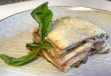 parmigiana melanzane prosciutto ricetta FOTO ricettasprint