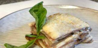 parmigiana melanzane prosciutto ricetta FOTO ricettasprint