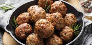 polpette di manzo senza aglio