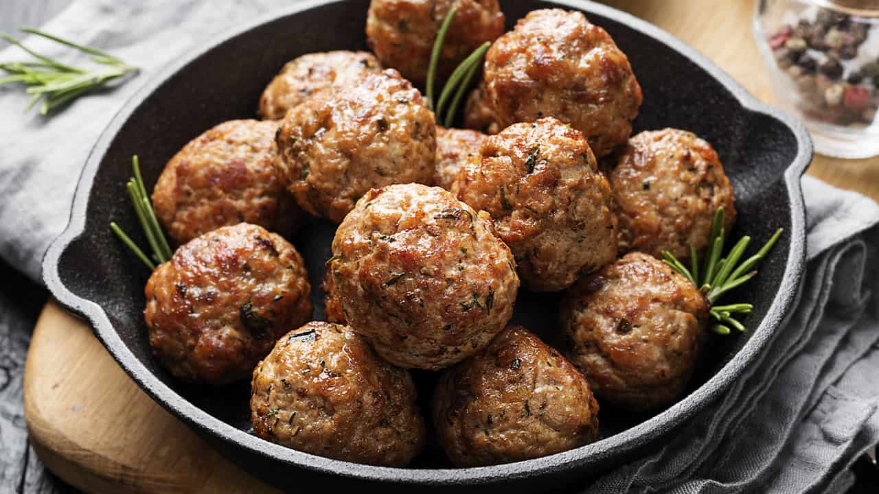 polpette di manzo senza aglio