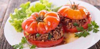 Finger food di verdura farcito