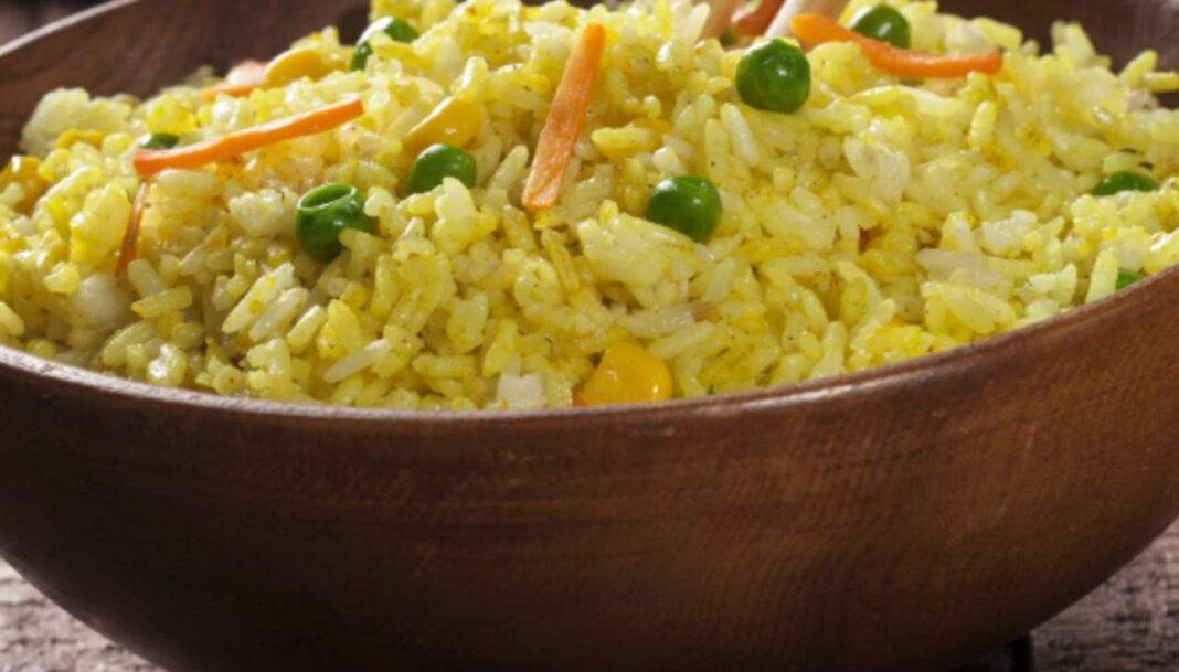 Riso speziato all'indiana con verdure Ricetta con il Wok saporitissima