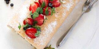 Dolce al pistacchio e formaggio