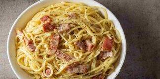 Spaghetti alla birra con guanciale