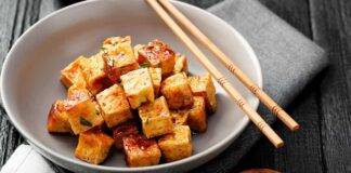 Tofu di soia cn spezie