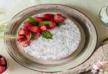 Dolce con le fragole