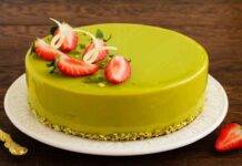 Torta esotica cioccolato e pistacchio