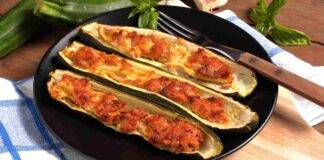 Zucchine gratinate al pomodoro