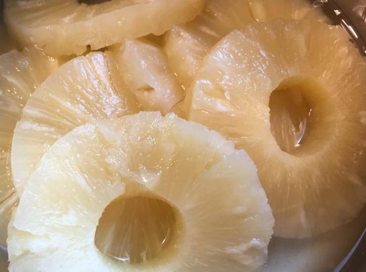 ananas sciroppato