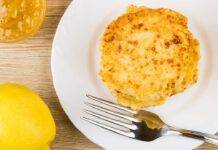 Frittelle fritte con scorza di limone