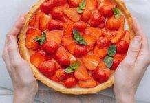 quiche fragole dolce ricetta FOTO ricettasprint