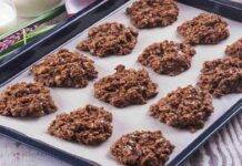 Biscotti alle mandorle con cioccolato e cocco e con un segreto Biscotti senza farina