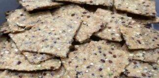 crackers quinoa ricetta FOTO ricettasprint