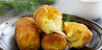 Stuzzichini con cuore di formaggio fontina