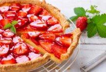 Crostata con fragole