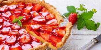 Crostata con fragole